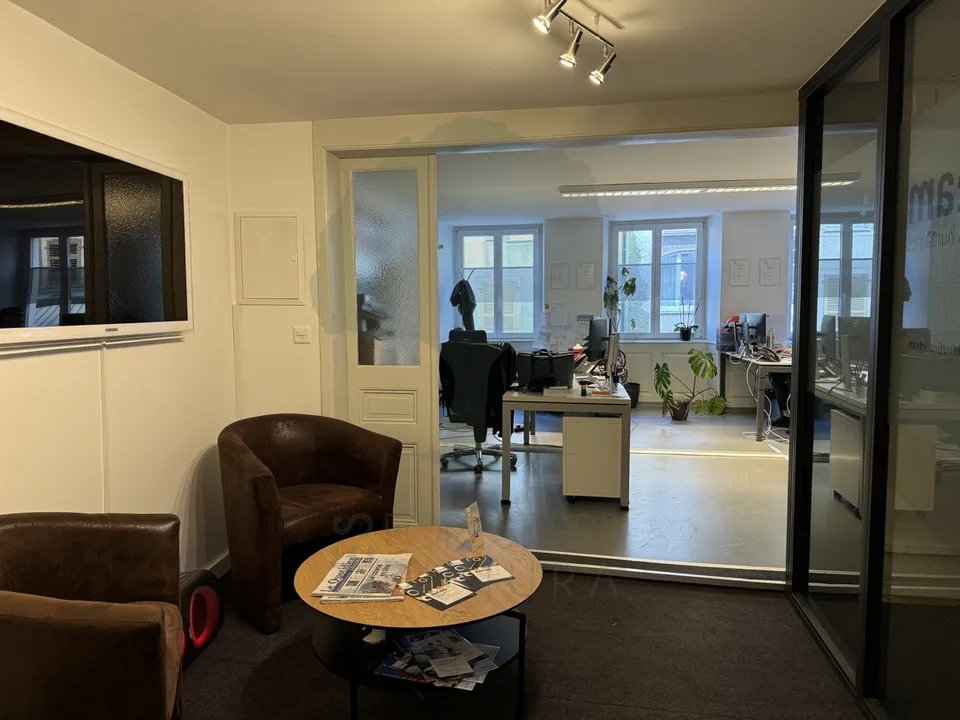 Surface de bureaux en vieille ville de Porrentruy