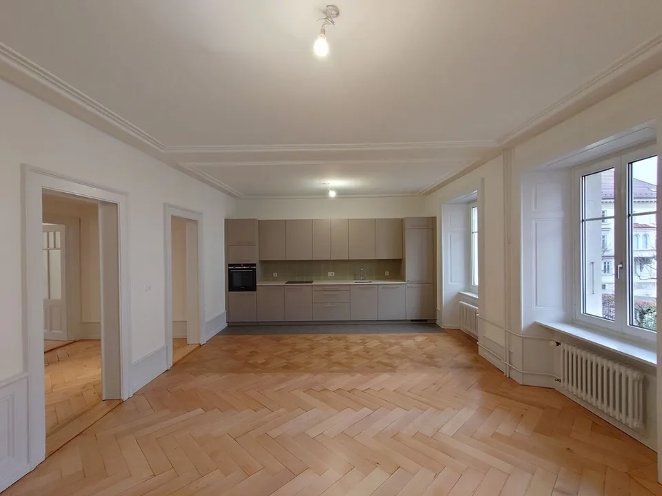 Rue Numa-Droz 75 Appartement 3 pièces rez supérieur