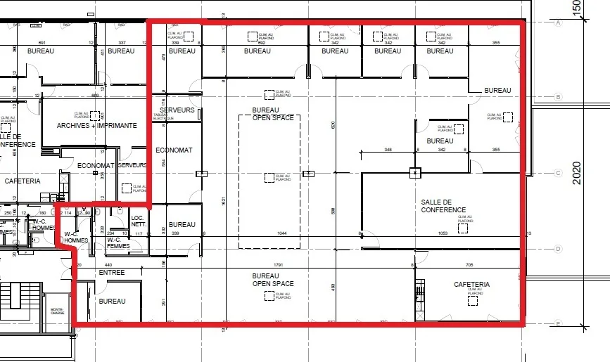 Surface of 555m2 - showroom - offices or premises – photo 7 of 7