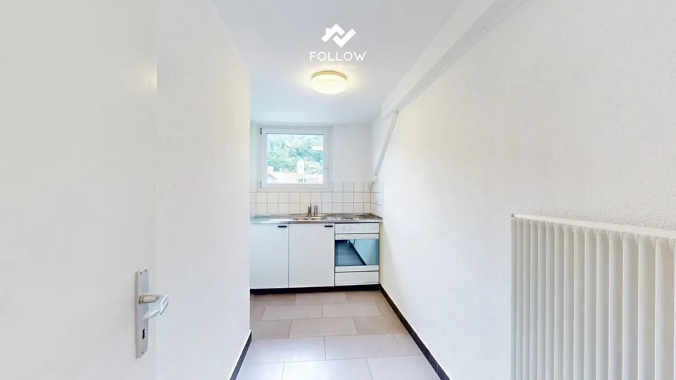 Appartement charmant de 3 pièces avec flair rénové - situé au centre de Lengnau