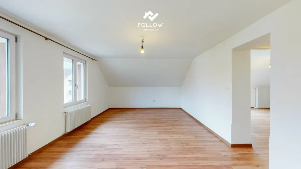 Appartement charmant de 3 pièces avec flair rénové - situé au centre de Lengnau