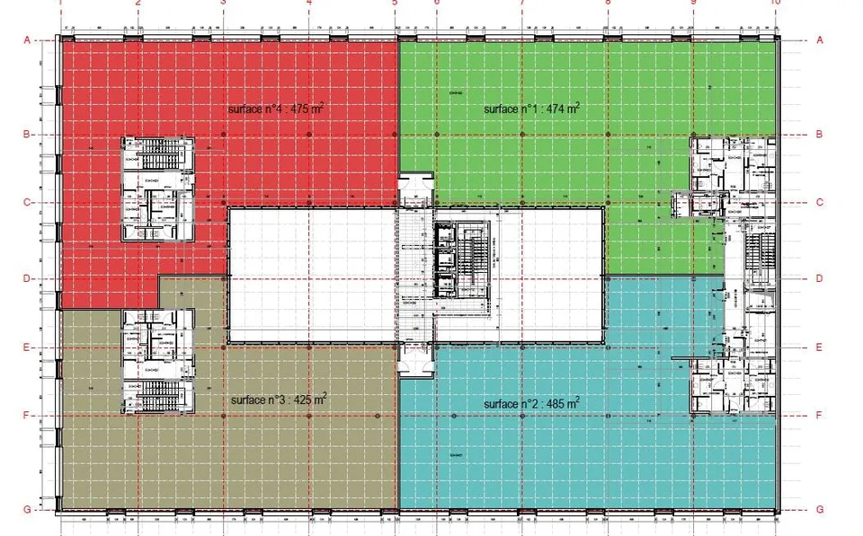 Superficie mista in affitto - Plan-les-Ouates - Da 381 m2 - Edificio moderno – foto 11 di 11
