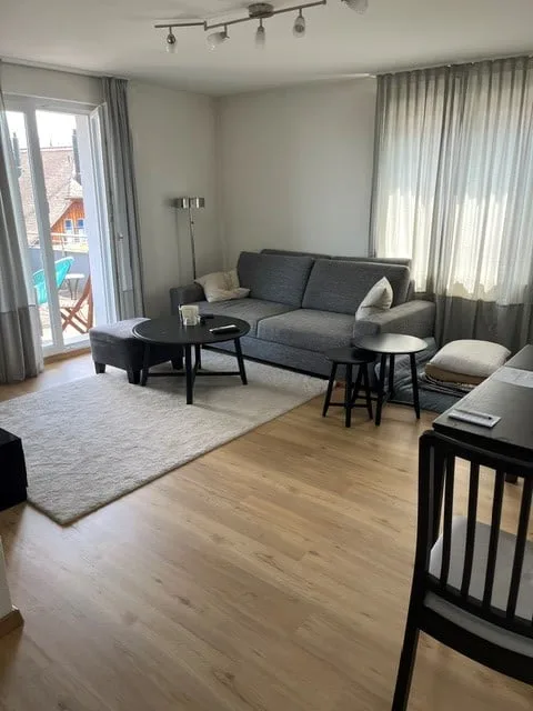 Appartamento bello e moderno di 2.5 locali con terrazza grande (30m2) e vista sul lago