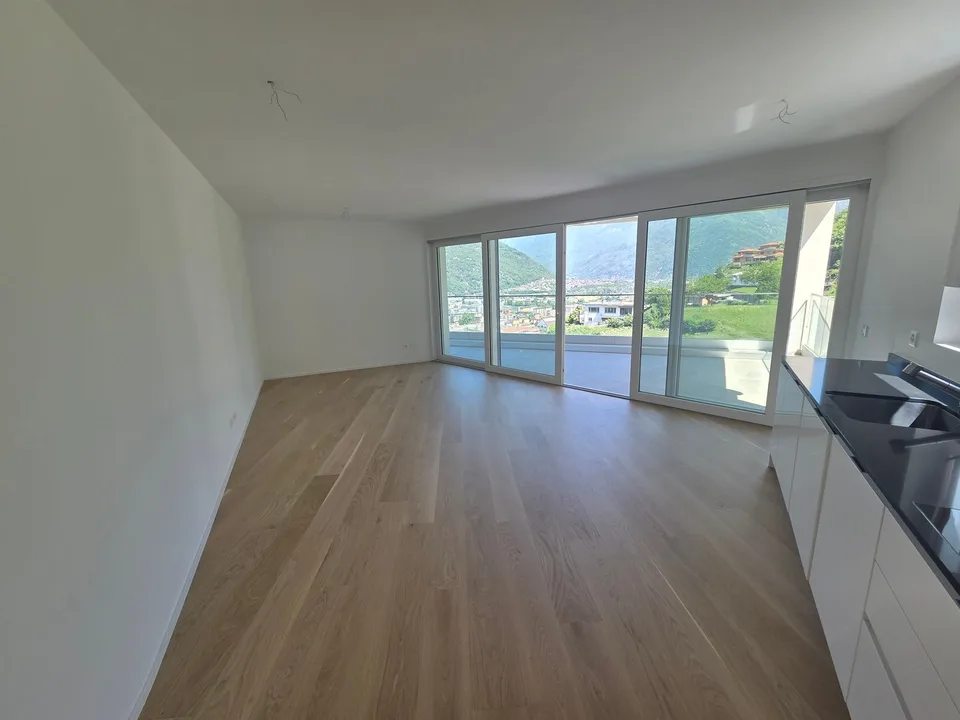 Moderne 4.5-Zimmer-Wohnung mit Panoramablick in Bellinzona/Daro
