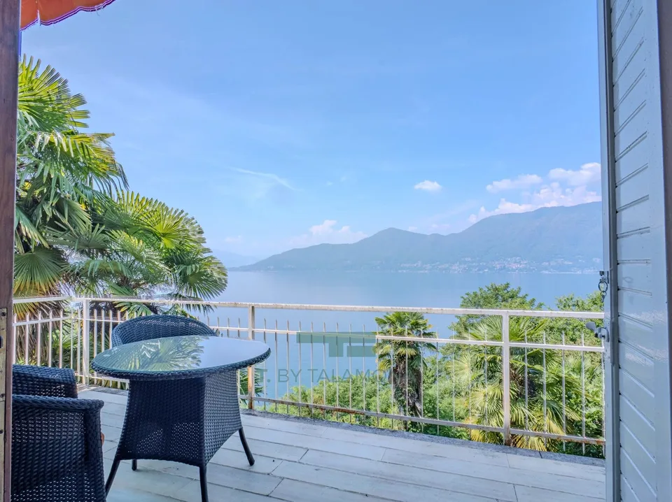 Wohnung mit Panoramablick in der Wohnanlage Valle del Gaggiolo