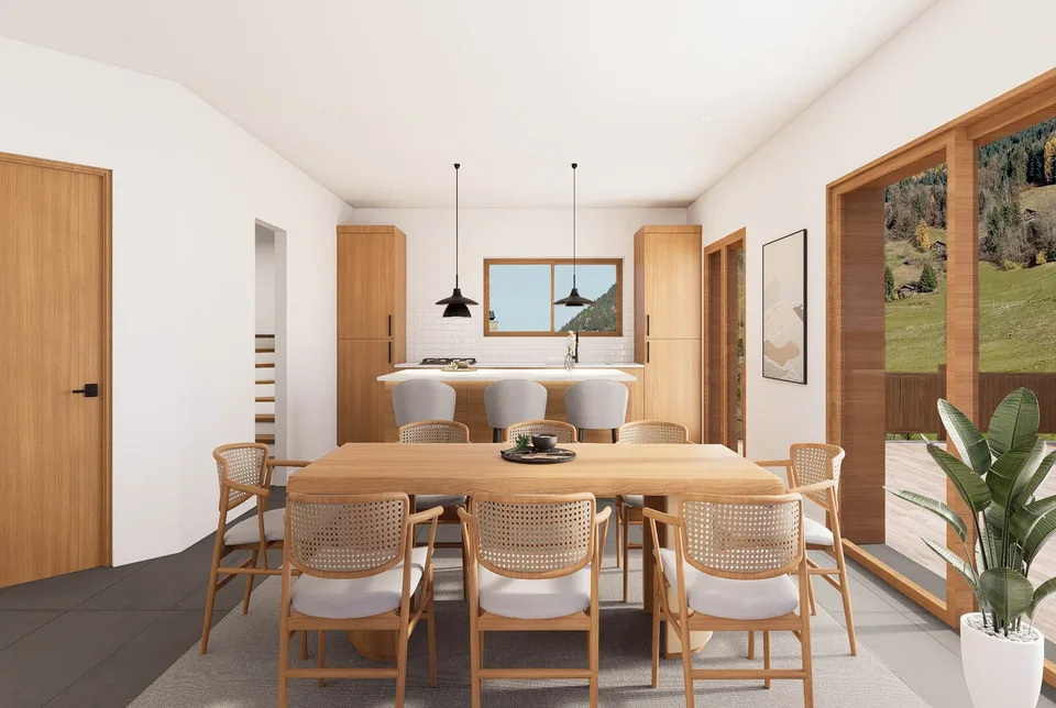 Appartamento 4.5 locali in un chalet nuovo a Val-d'Illiez