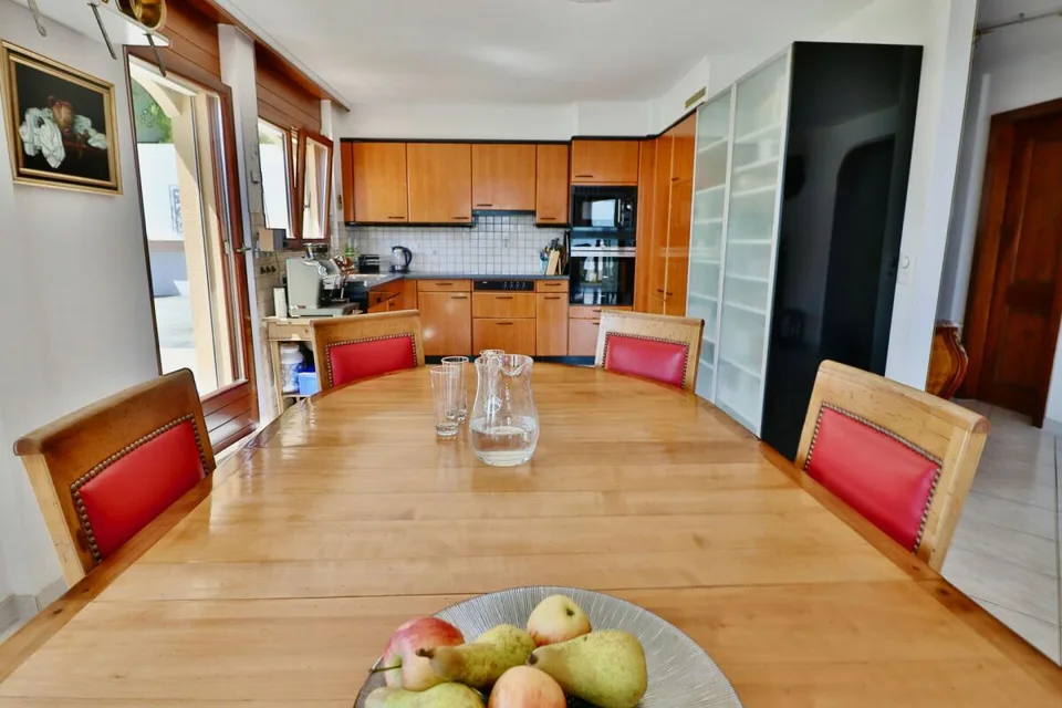 Villa + 2,5 locali con piscina a Savièse - Vista panoramica