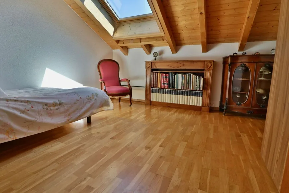 Villa + 2,5 Zimmer mit Pool in Savièse - Panoramablick – Foto 7 von 13