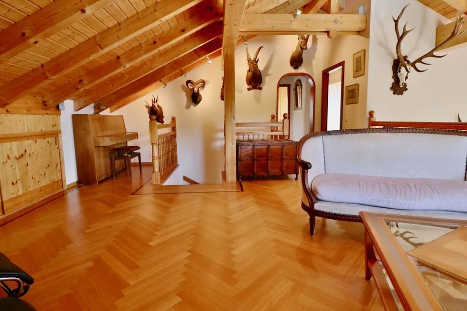Villa + 2,5 Zimmer mit Pool in Savièse - Panoramablick – Foto 6 von 13