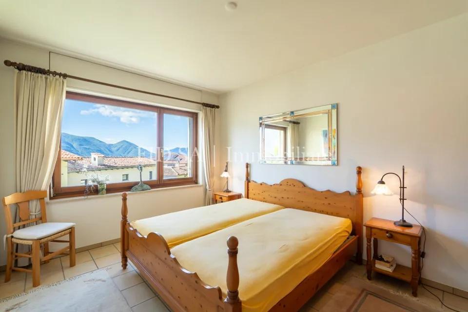 LOCARNO MONTI - Appartement avec vue imprenable sur le lac Majeur