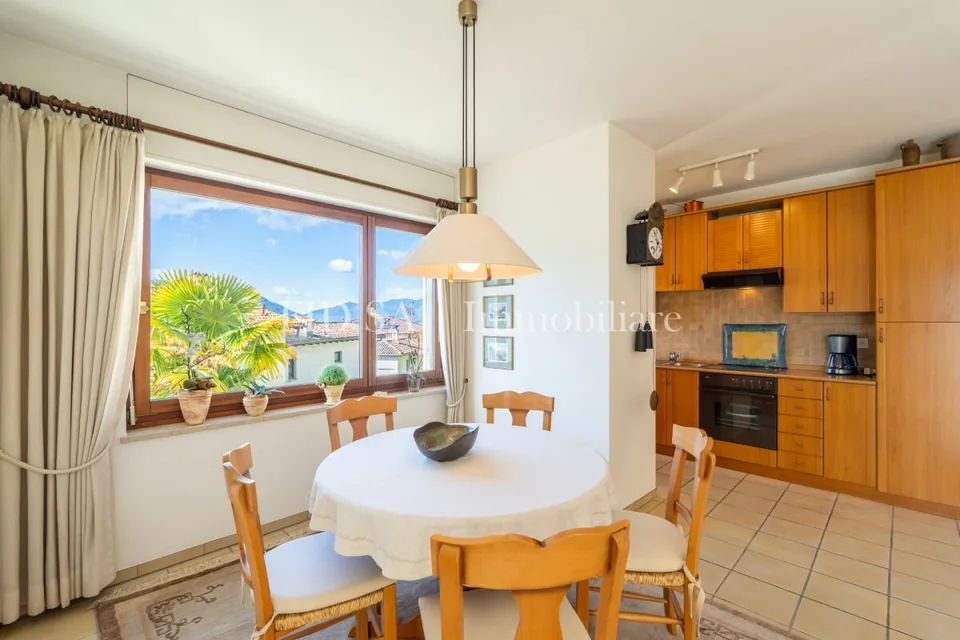 LOCARNO MONTI - Appartement avec vue imprenable sur le lac Majeur