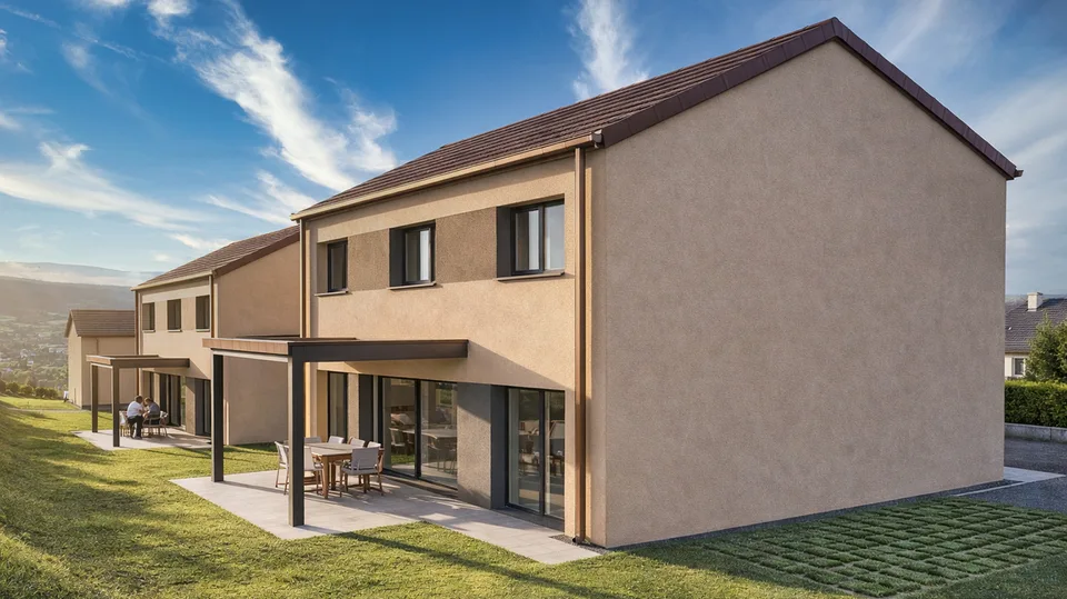 2 villas familiales neuves à Vesin (Cugy) / FR