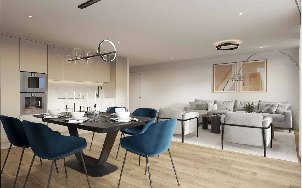 Apartment with 3.5 rooms