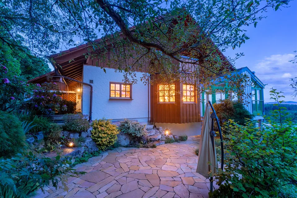 Idillio di casa di campagna con vista panoramica e appartamento indipendente