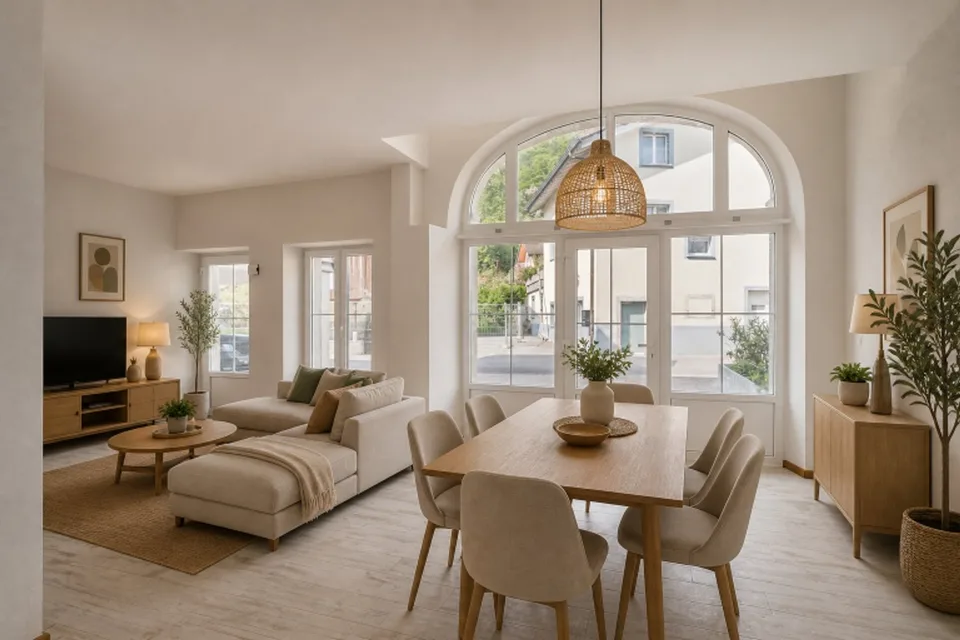 Duplex von 4.5 Zimmern mit Charakter in kleiner WEG