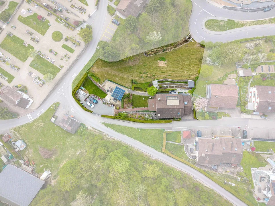 CHANCE AN PRIVILEGIERTER HANGLAGE: 1'852 m²  BAULAND IN WOLHUSEN