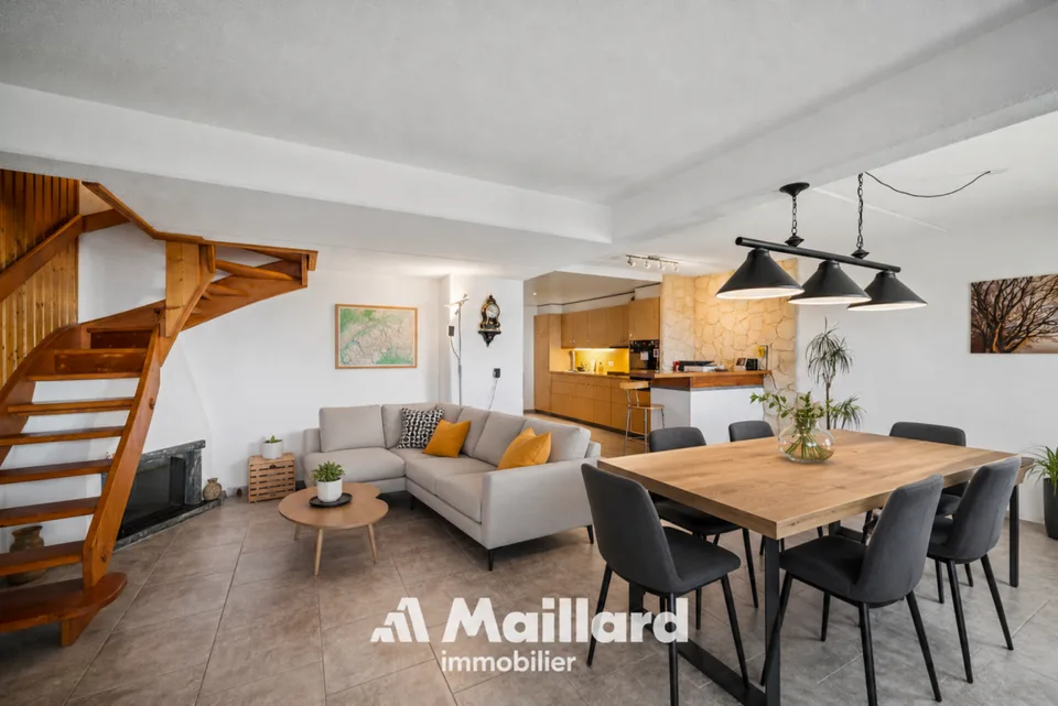 Sainte-Croix / Les Rasses - Appartement rénové de 3.5 pièces