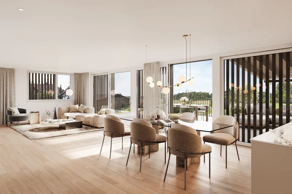 Neubauprojekt AUREUM - Stilvolle 2.5-Zimmer-Wohnung in Winkel