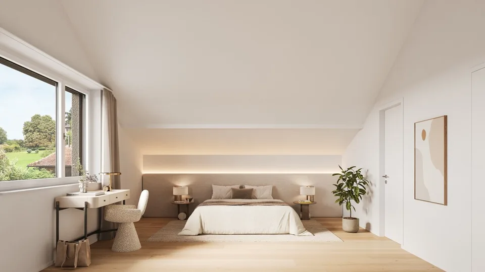 Neubauprojekt AUREUM - Stilvolle 2.5-Zimmer-Wohnung in Winkel
