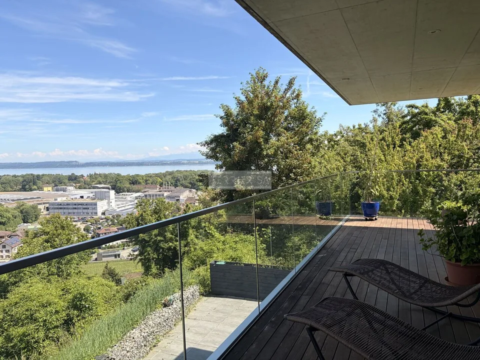 Attique de standing de 6,5 pièces avec grande terrasse