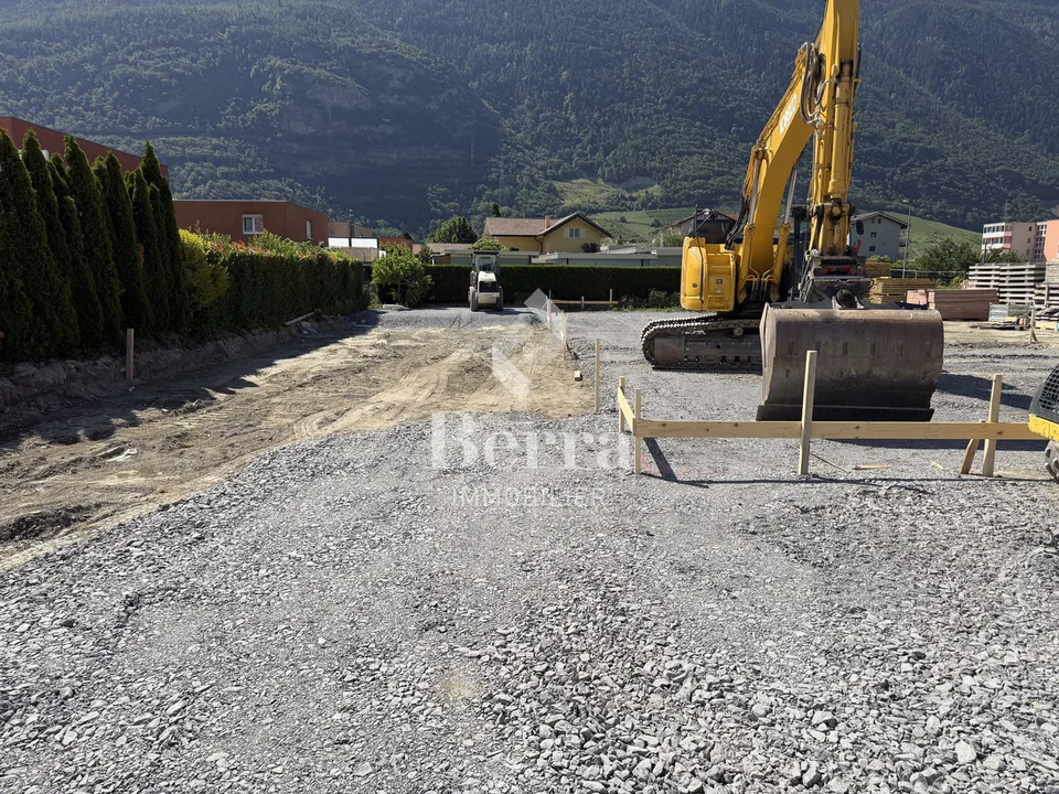 Les travaux ont commencé ! Villa d'angle !