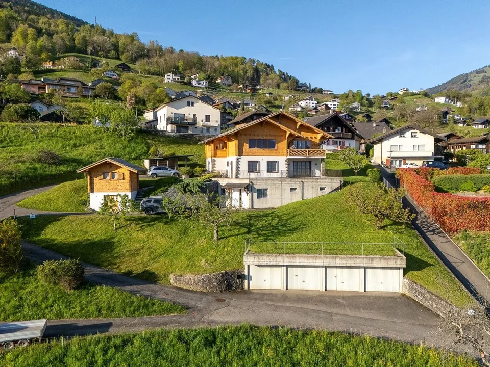 Villa familiale à Choëx, Monthey | Un bien évolutif aux multiples possibilités