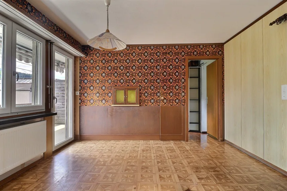 Charmante 4.5-Zimmer-Wohnung mit Balkon und Garage