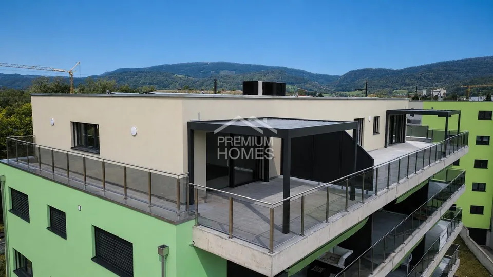 Attique neuf avec superbe terrasse de 36 m²