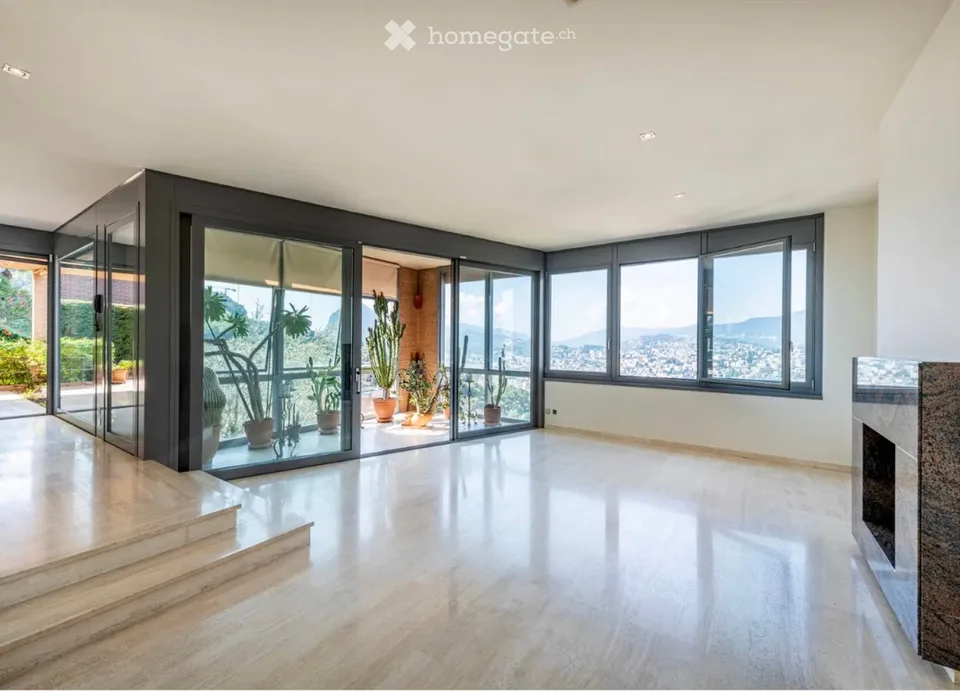 Villa mit Pool, Seeblick - Pregassona alta