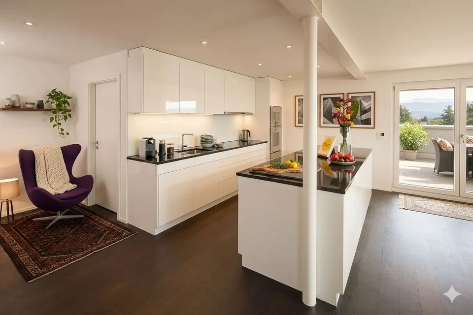 °°Beautiful Attic Apartment in Exclusive Location! °°