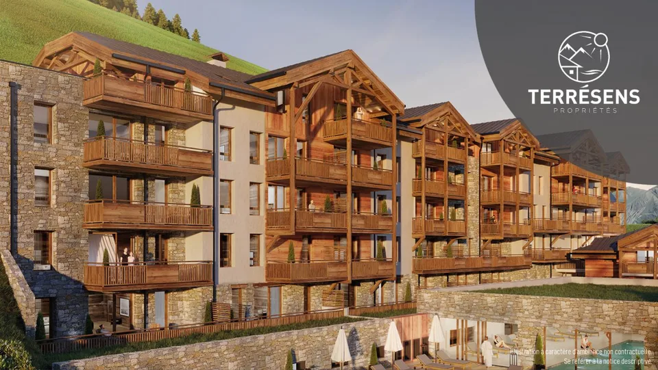 APPARTEMENT T3 CABINE BUREAU DUPLEX - RÉSIDENCE LES LOGES BLANCHES AUX