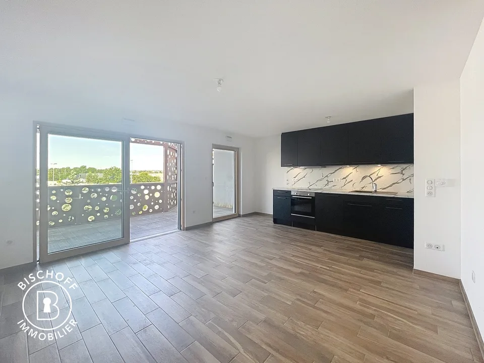 Moderne 3-Zimmer-Wohnung mit Balkon in Saint-Louis