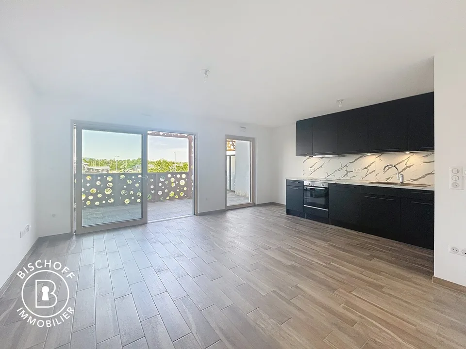 Moderne 3-Zimmer-Wohnung mit Balkon in Saint-Louis