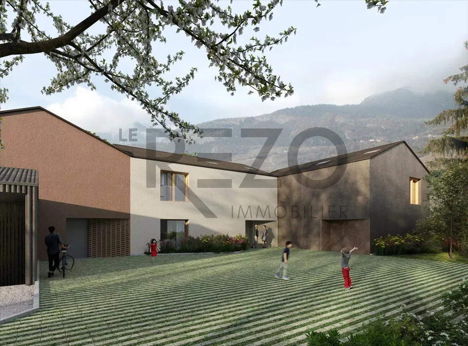Magnifica casa a schiera di architetto a Vétroz