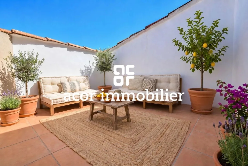 Ramatuelle - Appartement avec terrasse Tropézienne