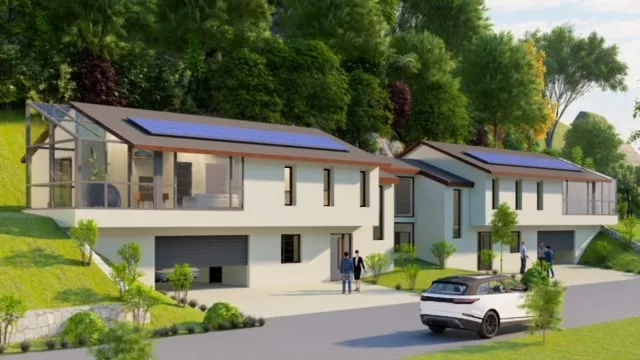 2 Villen neu zu verkaufen, schlüsselfertig mit Aufzug