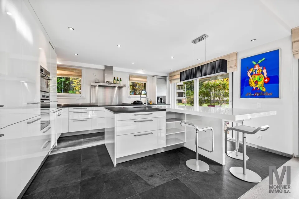 Prachtiges 7,5-Zimmer-Duplex mit Terrasse und privatem Garten in Pully