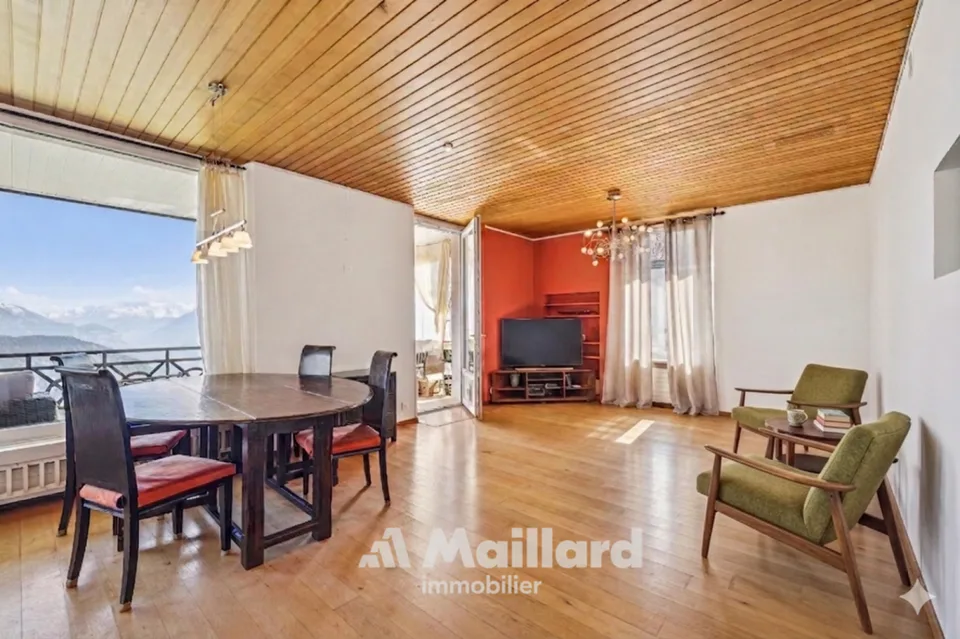 Spacieux appartement 2.5 pièces avec vue majestueuse!