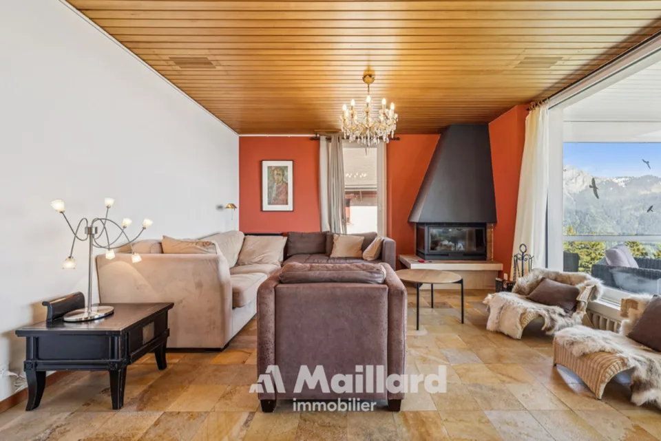 Spacieux appartement 2.5 pièces avec vue majestueuse!