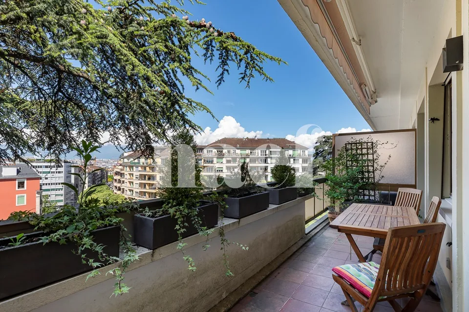 Bel appartement de 3 pièces à proximité immédiate de la gare des Eaux-Vives