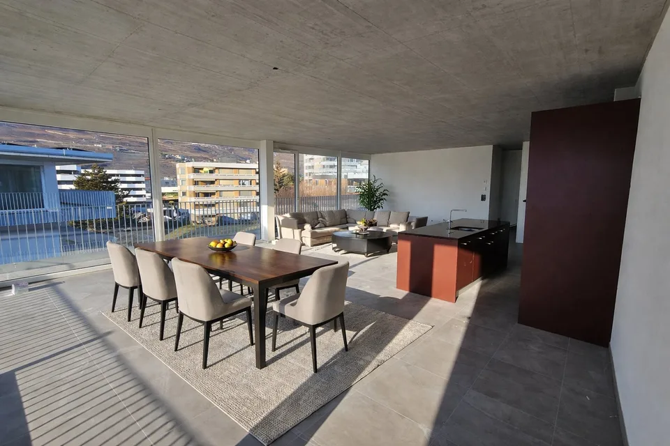 Meraviglioso attico di 4,5 locali con ampio balcone