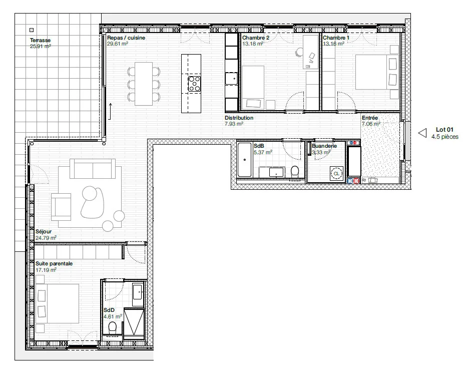In vendita, Appartamento PPE, 1632 Riaz, Riferimento 1632.01