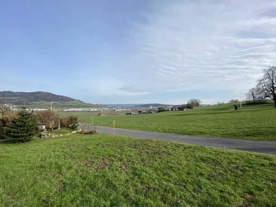 Grundstück mit Weitsicht