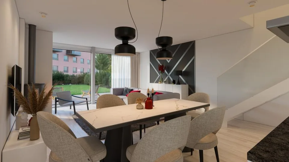 PRÄCHTIGES GARTENPARTERRE WOHNUNG, GERÄUMIG UND NAHE AN ALLEN VERBINDUNGEN!