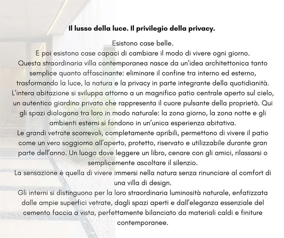 Quando la casa smette di avere confini tra interno ed esterno.