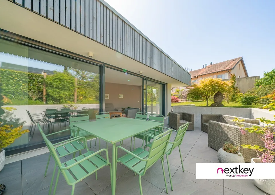 Villa 3,5 pcs contiguë contemporaine 119 m² habitables