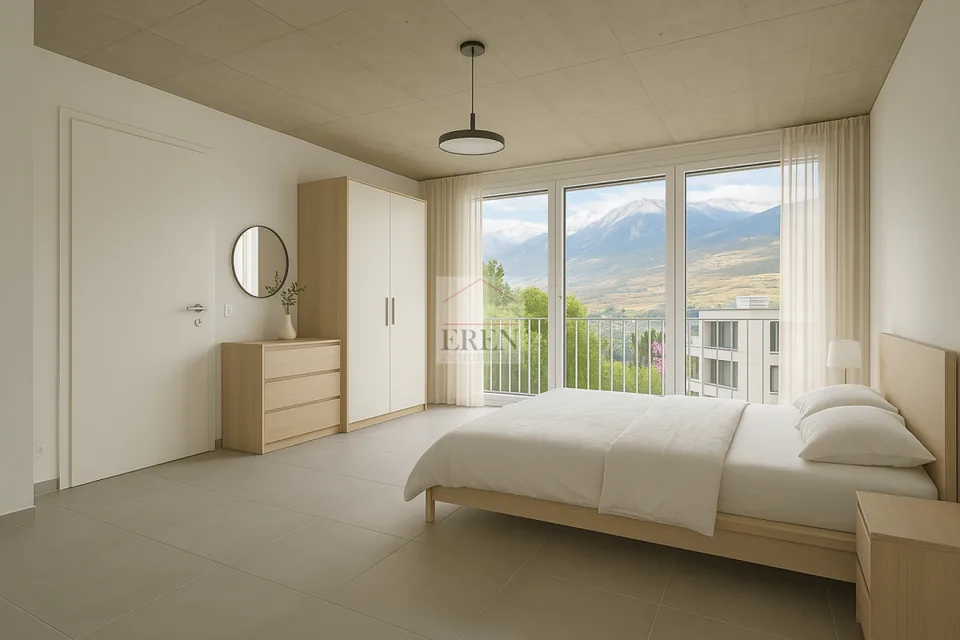 Superba attico di 4 locali con facciate vetrate e grande balcone-terrazza panoramica di 45 m2 – foto 10 di 23