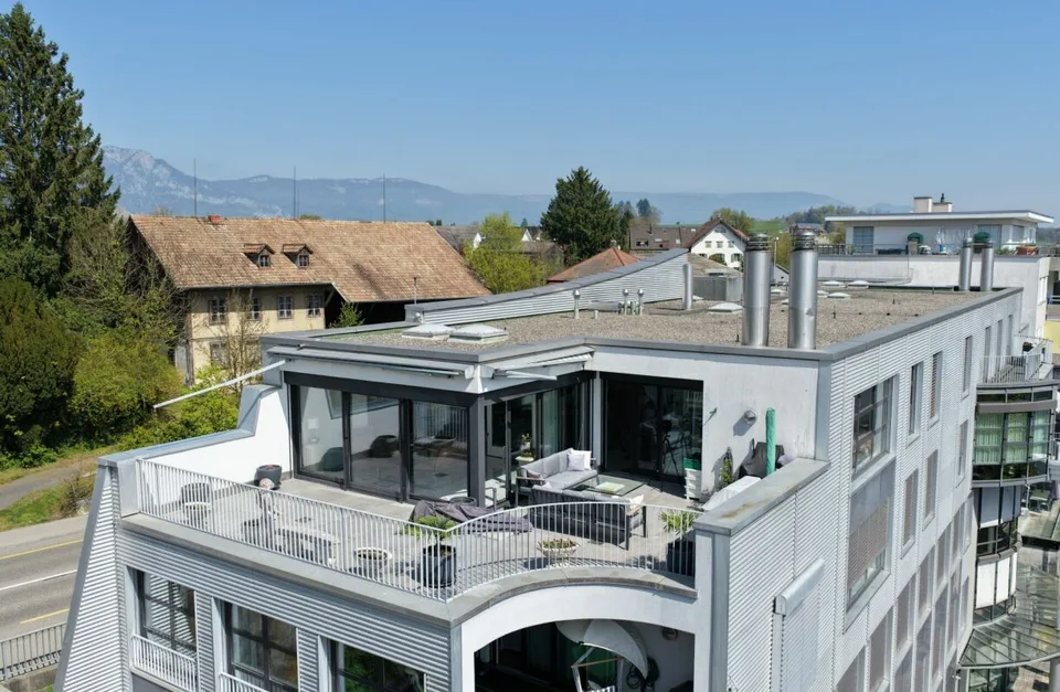 Traumhafte 4.5-Zimmer-Attikawohnung mit grosser Terrasse in Biberist