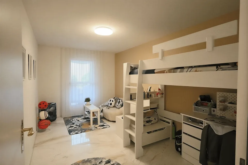 Stilvoll renovierte Gartenwohnung mit hochwertigem Ausbau und zwei privaten Gartenbereichen – Foto 10 von 15