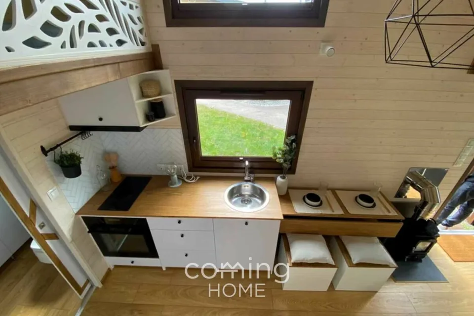 Piccolo ma raffinato - Tiny House confortevole con concept di sostenibilità
